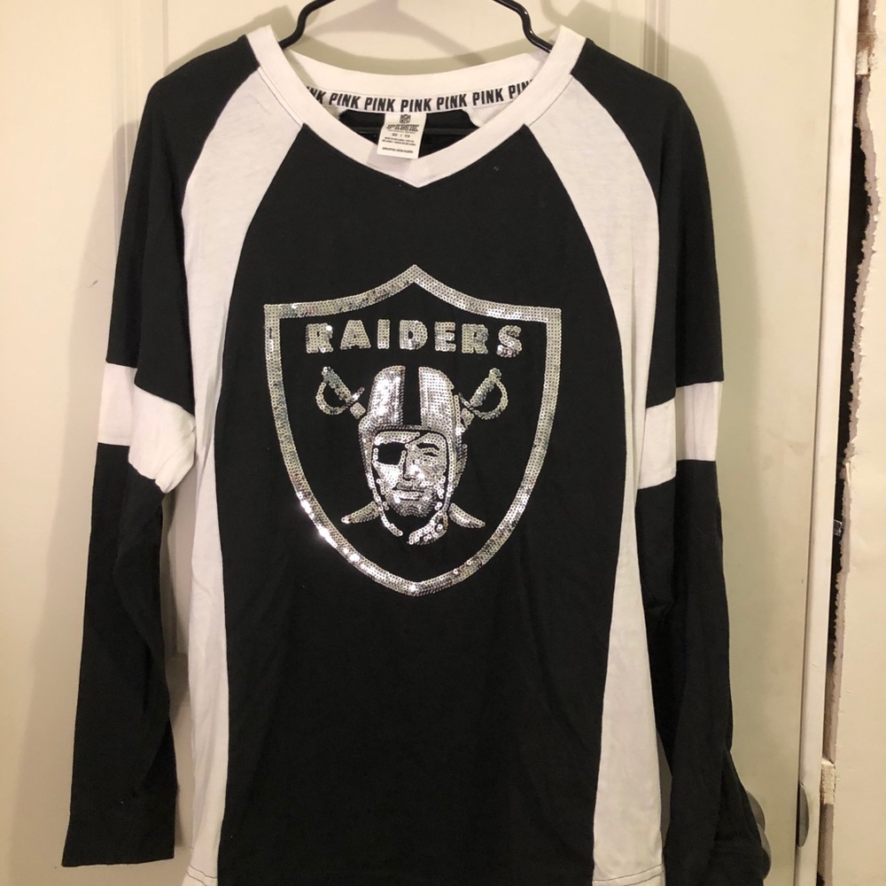 Raiders long sleeve tee from Victoria’s Secret